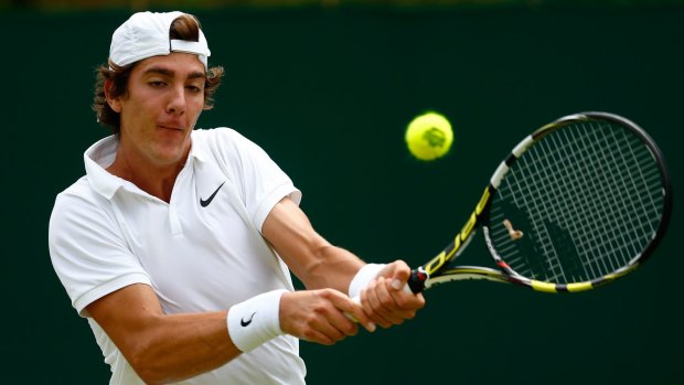 Thanasi Kokkinakis: "There was a couple long rallies where I threw up a little bit in my mouth." 