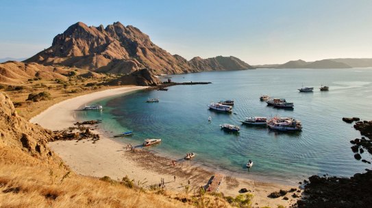 Don't miss the diving and snorkeling at Padar Island in Flores, Indonesia.
