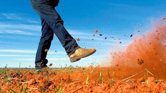 Dryer conditions are making inland Australia less habitable. 