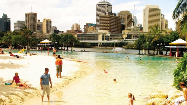 Who needs summer when Brisbane's South Bank is kept busy during the "cooler" months?