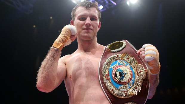 Big opportunity: Jeff Horn.