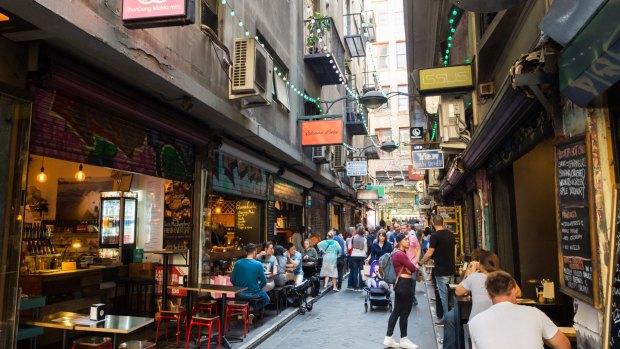 Within the Melbourne CBD's grid nestles an idiosyncratic rabbit warren of laneways, which give the city its fizz and conviviality.