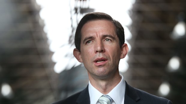 Education Minister Simon Birmingham.