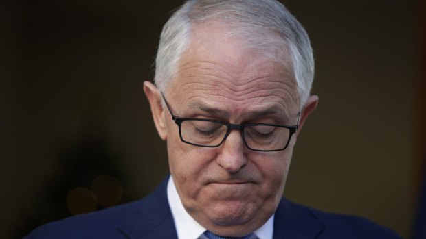 Malcolm Turnbull's government finishes 2017 in a parlous state.