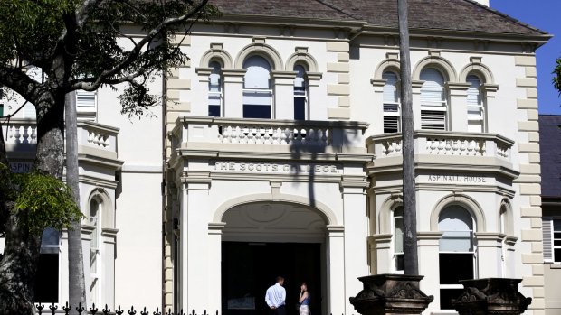 Scots College is reviewing its procedures for the storage of trial exam papers.