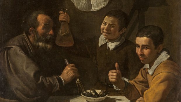 Diego Velazquez, Luncheon (c. 1617?18), oil on canvas, 
108.5x102cm. The State Hermitage Museum, St Petersburg. Acquired 1763?74