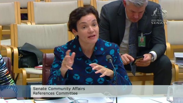 Department of Human Services secretary Kathryn Campbell detailed its expanded debt collection program at a Senate inquiry hearing on Thursday.