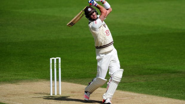 Kevin Pietersen hits out during his stunning innings of 326 in May.