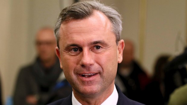 Norbert Hofer, presidential candidate for Austria's far-right Freedom Party.