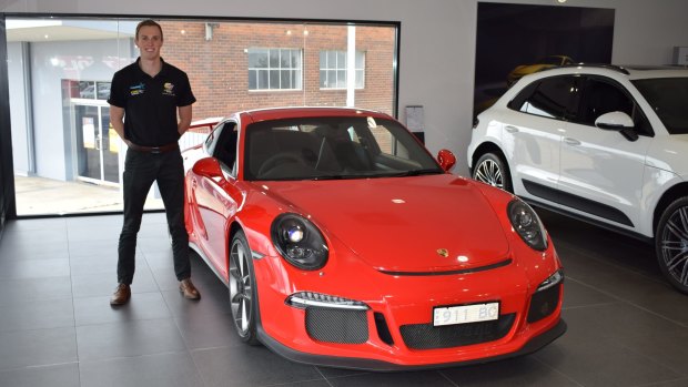 Canberra race car driver Cameron Hill will join the Porsche Carrera Cup.