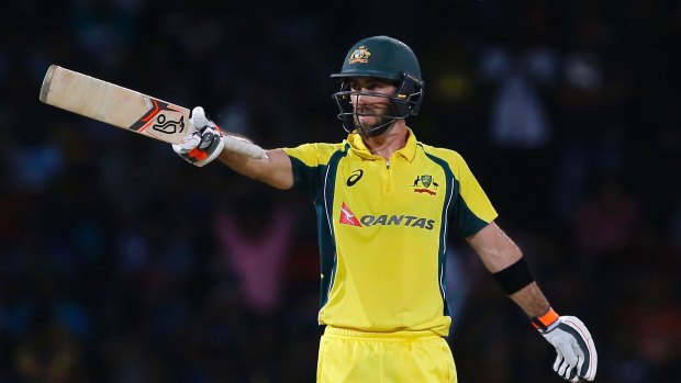 Glenn Maxwell is trying to win back his place in the Australian ODI team.
