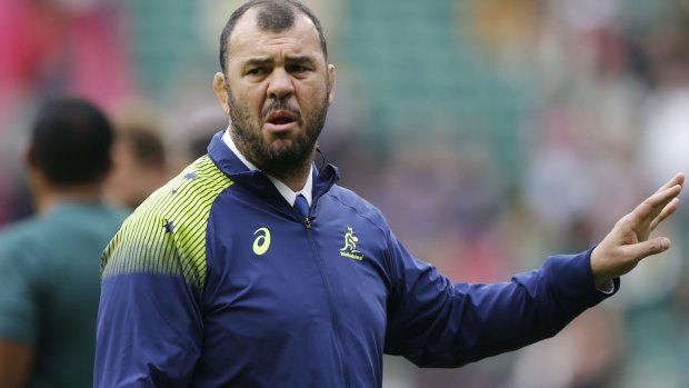 Australia's coach Michael Cheika has praised his side after the win over Scotland. 