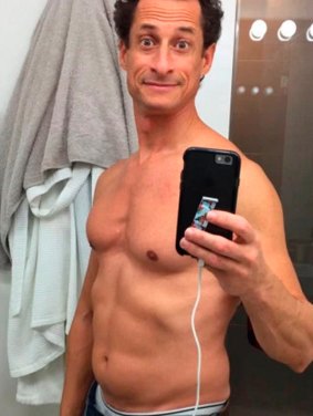 Anthony Weiner, former husband of senior Clinton aide, Huma Abedin.