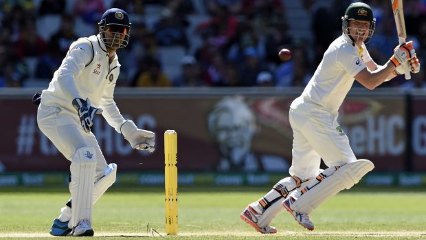 Lighter load: MS Dhoni (left) will not captain the Indian Test side in the fourth Test.