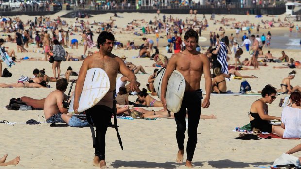 Bondi Beach may get busy as Sydneysiders seek relief.