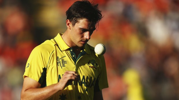 Called up: Pace bowler Pat Cummins returns to Australia's line-up to face Scotland in Hobart, ahead of Josh Hazlewood.
