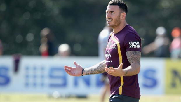 In or out: Brisbane skipper Darius Boyd ruled himself out of the Broncos' NRL qualifying final against the Sydney Roosters.