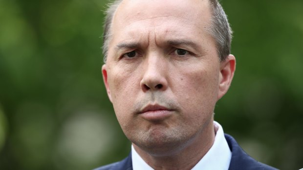 Immigration Minister Peter Dutton.