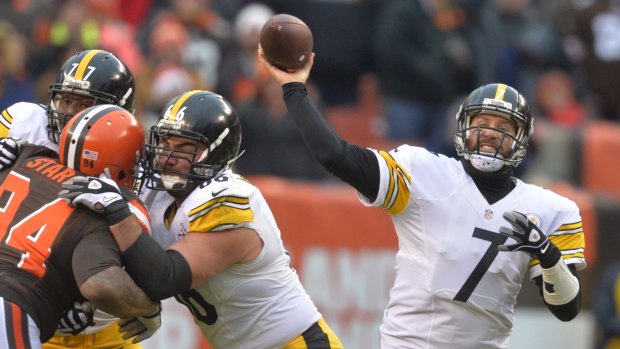 Can they do it again?: Ben Roethlisberger and the Steelers will be looking to continue Cincinnati's post-season misery.