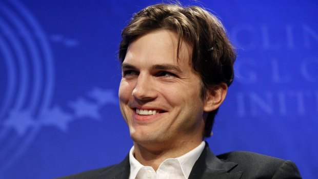 Ashton Kutcher says there's nothing wrong digging up dirt on a "shady journalist".