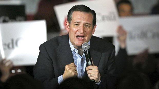Republican Presidential candidate Senator Ted Cruz.