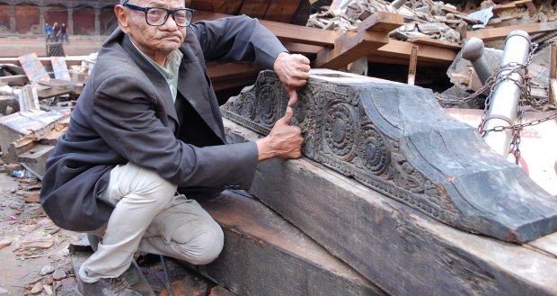 Ganesh Bahagua feels the pain at the loss of his cultural heritage.