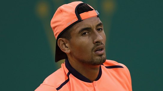 Lighter ban: Nick Kyrgios.