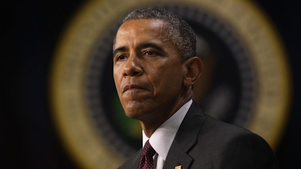 US President Barack Obama in Washington on Monday.