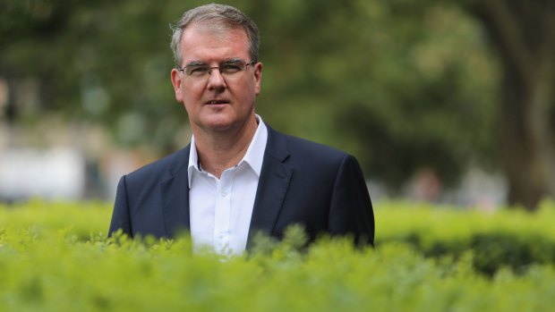 Shadow treasurer Michael Daley: "You're turning a very profitable electricity network into a tunnel under the harbour."