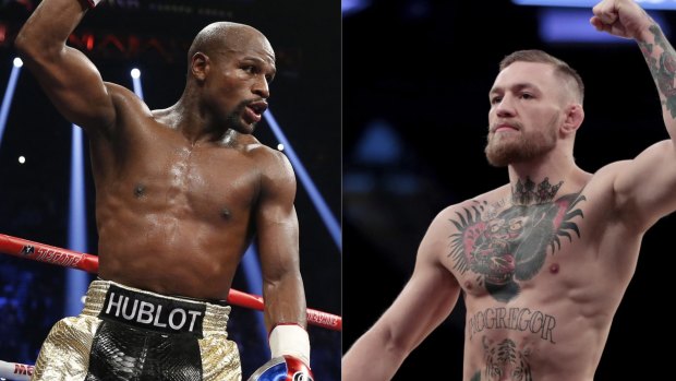 Two champions: Floyd Mayweather and Conor McGregor