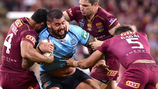 Game for the ages: Andrew Fifita.