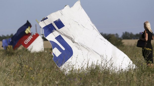 MH17 wreckage: 298 people, including 39 Australians, were killed in the tragedy.