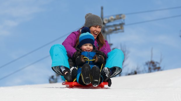 Thredbo is a popular destination for family ski holidays.