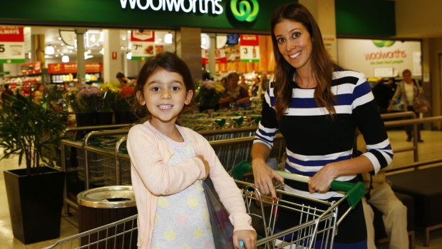 Danielle Soutar, with her daughter Noa, is trying to reduce her family's sugar intake.