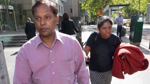 Kandasamy and Kumuthini Kannan are facing charges that carry maximum jail terms of 25 years.