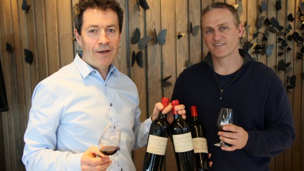 Penfolds chief winemaker Peter Gago heaped praise on two of Greg Kilner's three bottles of 1951 Grange.