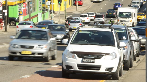 Plans for transformation: Parramatta Road near Leichhardt. 