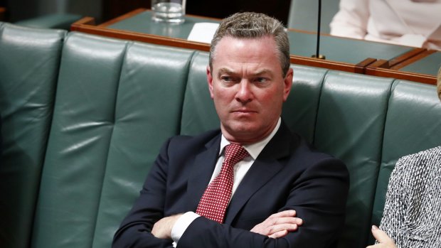 Minister for Defence Industry Christopher Pyne
