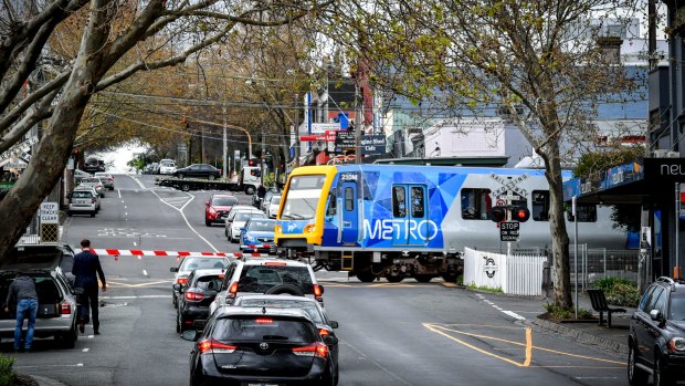 The Surrey Hills level crossing where two elderly women were killed on Wednesday has been rated as Victoria's 14th most dangerous.