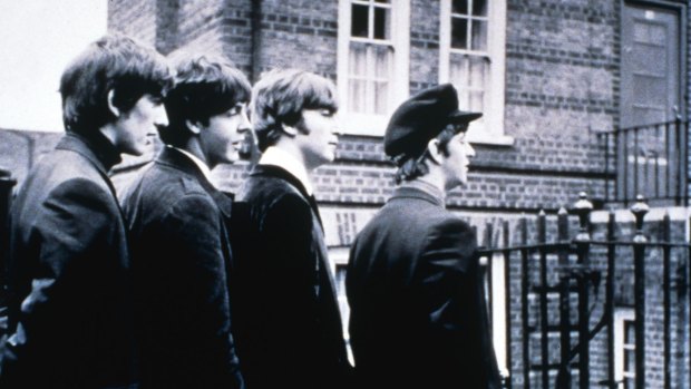The Beatles in <i>A Hard Day's Night</i>. 