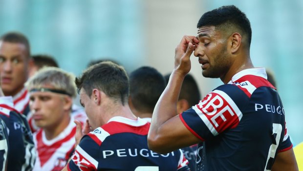 Heading to the Eels?:  Daniel Tupou is set to leave the Sydney Roosters.