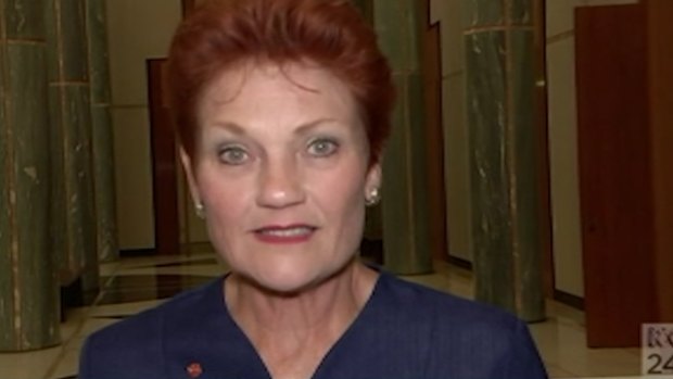One Nation leader Pauline Hanson issued a direct to camera warning to Rod Culleton to be "team player".