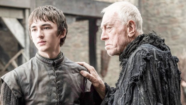 Bran Stark spent the episode watching the box set of Game of Thrones.