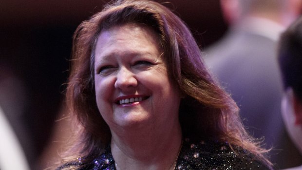 Gina Rinehart's company could have been caught up in laws requiring companies to give detailed information about their tax affairs. But the Abbott government wants to exempt private companies.