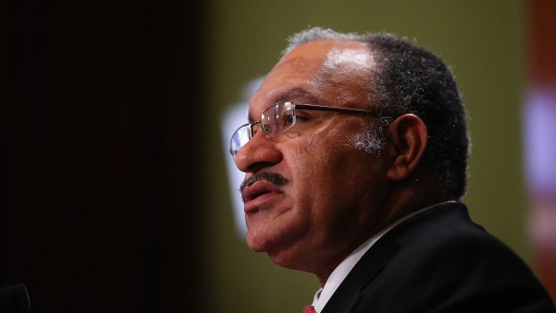 PNG Prime Minister Peter O'Neill