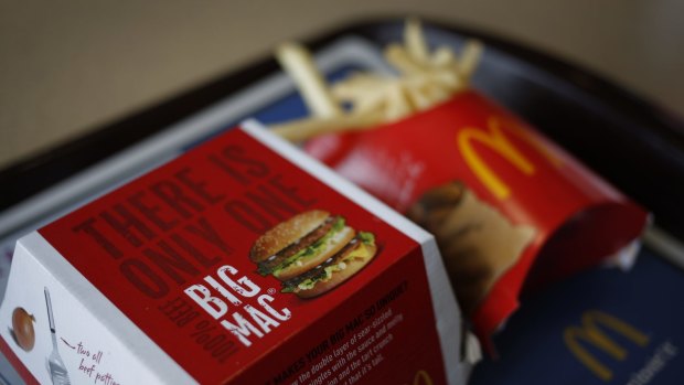 Bad fries: A woman has been charged with assault over an incident at McDonald's in Stanmore.
