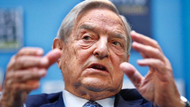 George Soros is giving his foundation a big inflow of money in part to minimise a tax bill hedge fund managers are facing this year.