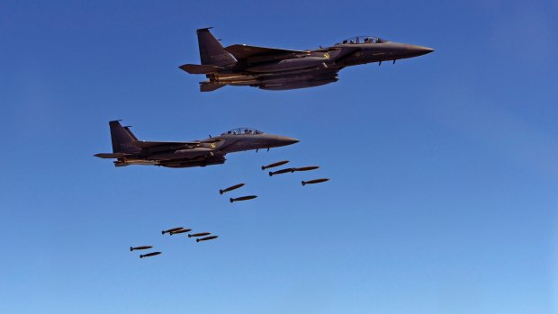 South Korean F-15 fighter jets. US stealth fighter jets on Thursday joined jets from South Korea and Japan in a live-fire drill over the Korean Peninsula.