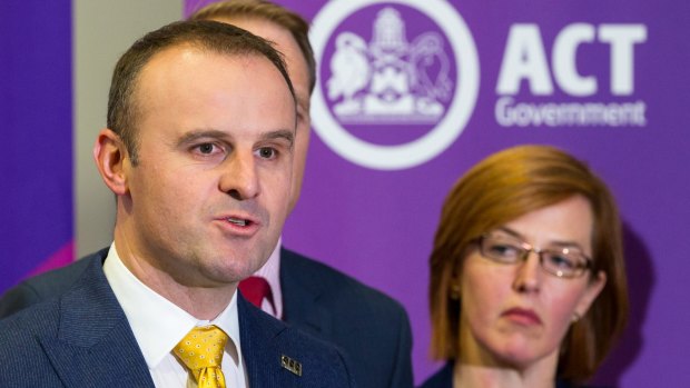 Chief Minister Andrew Barr used a costings analysis produced by his office. 