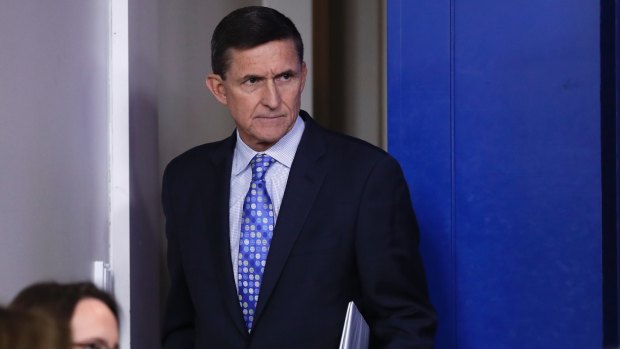 Donald Trump's former national security adviser Michael Flynn. 